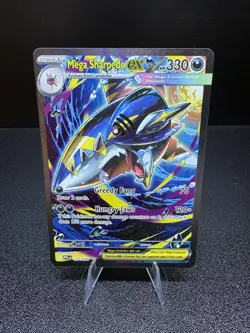 Pokemon TCG Mega Sharpedo EX SIR Phantasmal Flames NM 127/094 - Image 1