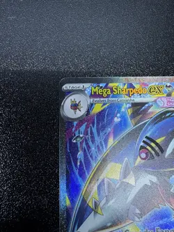 Pokemon TCG Mega Sharpedo EX SIR Phantasmal Flames NM 127/094 - Image 5