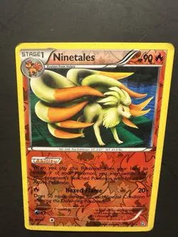 Pokemon TCG Dragons Exalted Ninetales #19/124 Holo Rare Reverse Holo 90 HP - Image 3