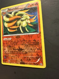Pokemon TCG Dragons Exalted Ninetales #19/124 Holo Rare Reverse Holo 90 HP - Image 5