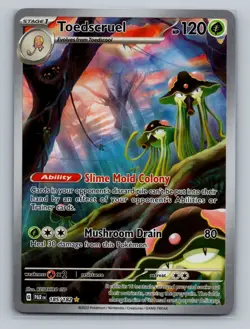Pokemon SV04: Paradox Rift #185/182 Toedscruel - Image 1