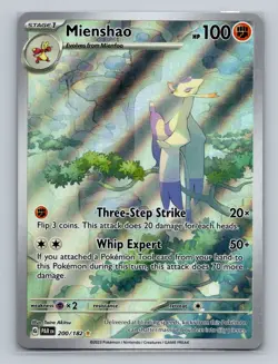 Pokemon SV04: Paradox Rift #200/182 Mienshao - Image 1