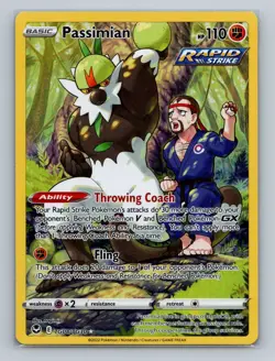 Pokemon SWSH12: Silver Tempest Trainer Gallery #TG08/TG30 Passimian - Image 1