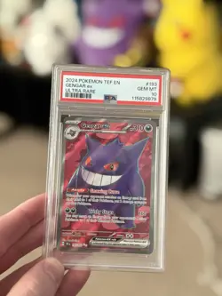 Pokemon Gengar EX 193/162 Ultra Rare Temporal Forces Psa 10 Gem Mint - Image 1