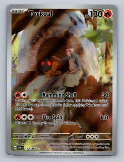 Pokemon SV06: Twilight Masquerade #172/167 Torkoal - Image 1