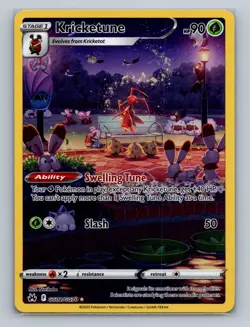 Pokemon SWSH: Crown Zenith: Galarian Gallery #GG02/GG70 Kricketune - Image 1