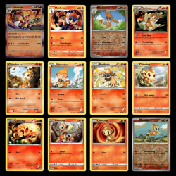 12x Infernape Lot Monferno Chimchar Promo 116 Twilight Mascuerade Pokemon Cards - Image 1