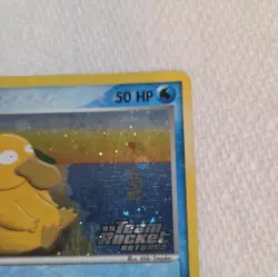 Pokemon TCG Psyduck 70/109 Team Rocket Returns Holo Swirl, Scratches On Front - Image 4