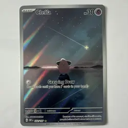 Cleffa 202/197 SV03: Obsidian Flames Holo English Illustration Rare - Image 1