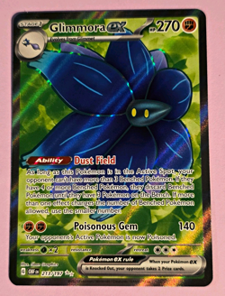 The Pokemon Company Glimmora ex 213/197 SV03 Ultra Rare Full Art Holo ENG - Image 1