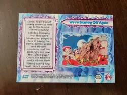 HP! Pokemon Topps We're Blasting off Again #71 Pokemon 2000 Blue Logo - Image 2