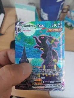 Pokemon TCG Umbreon VMAX Holo 95/203 Sword & Shield 3-Card Lot English - Image 1