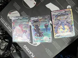 Pokemon TCG Umbreon VMAX Holo 95/203 Sword & Shield 3-Card Lot English - Image 5