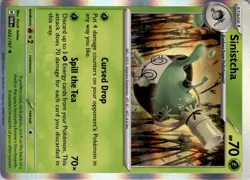 Pokemon TCG Sinistcha 022/167 Twilight Masquerade Holo Rare Pokemon Trading Card - Image 5