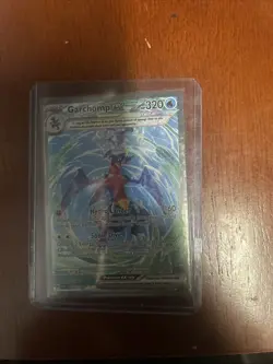 Pokemon TCG Garchomp EX 245/182 Sv04: Paradox Rift Holo - Image 1