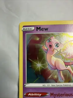 Mew 011/025 World Championships 2023 Promo Holo Pokemon Card NM Psychic - Image 3