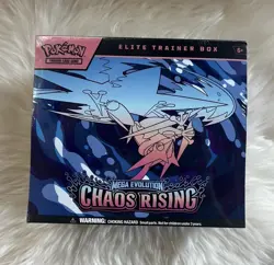 Pokemon TCG CHAOS RISING ETB Factory Sealed New - Image 1