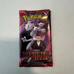 One (1) Pokemon TCG Sealed Destined Rivals Booster Pack (Pack Art May Vary) - Image 1