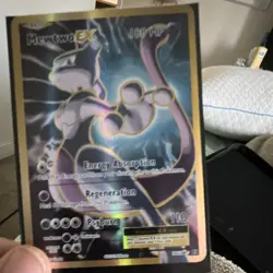 Pokemon TCG Mewtwo EX 103/108 Evolutions Holo Ultra Rare 180 HP 2016 - Image 2