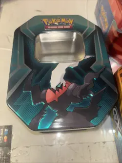 Pokemon Tins With Cards, Empty Pokemon Tin, Pokemon Tin With Miselaneace Cards - Image 4