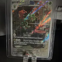 The Pokemon Company Scovillain 202/198 SV01 Illustration Rare Holo English - Image 1