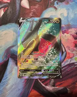 Regidrago V 183/195 Ultra Rare - 2022 Pokemon SWSH12 Silver Tempest - Image 1