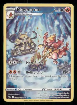 Magmortar GG03/GG70 Holo Crown Zenith Galarian Gallery Pokemon LP - Image 1