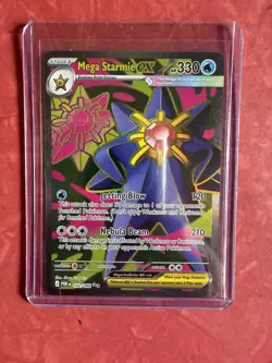 Mega Starmie EX 102/088 Evolutions Full Art Holo Ultra Rare Pokemon TCG - Image 1