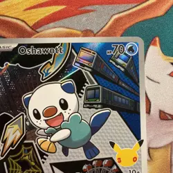 Pokemon First Partner Illustration Series 2 Oshawott MEP 051 Black Star Promo - Image 4