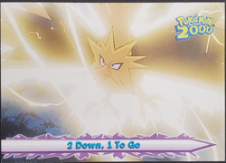 2 Down, 1 To Go #35 - TOPPS Pokemon the Movie 2000 mint Non-Holo! - Image 1