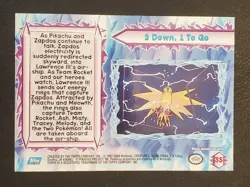2 Down, 1 To Go #35 - TOPPS Pokemon the Movie 2000 mint Non-Holo! - Image 2
