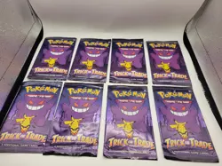18 Pack Pokemon TCG Trick or Trade booster pack 2022+2023 Halloween Card Lot - Image 1