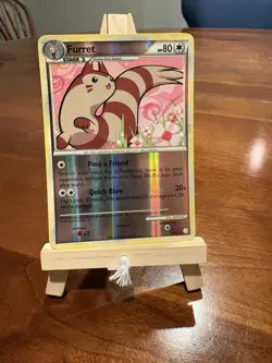 Pokemon TCG Furret Heartgold & Soulsilver 21/123 Reverse Holo Rare 2010 - LP - Image 1
