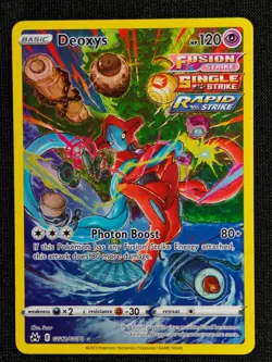 Deoxys - GG12/GG70 - Pokemon Crown Zenith Galarian Gallery Holo Card NM - Image 1
