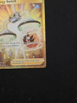 Pokemon TCG Energy Switch 212/195 Secret Rare Holo Silver Tempest English - Image 4