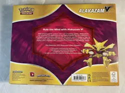 Pokemon TCG: SWSH Alakazam V Box New Factory Sealed 4 Booster Packs + Foil Promo - Image 2