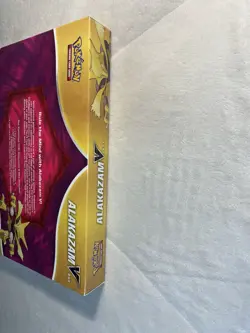 Pokemon TCG: SWSH Alakazam V Box New Factory Sealed 4 Booster Packs + Foil Promo - Image 5