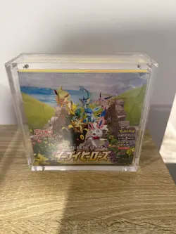 Eevee Heroes Booster Box S6a Japanese Pokemon TCG Sealed - With Acrylic Case - Image 2