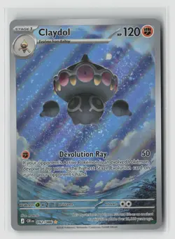 Claydol #092/086 Me04 Chaos Rising Illustration Rare Pokemon TCG NM - Image 1