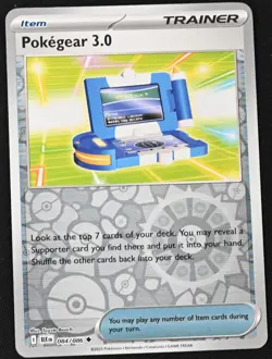 Pokemon TCG - Pokegear 3.0 084/086 Reverse Holo Black Bolt ENG NM/M - Image 1