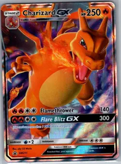 Charizard GX - SM211 SM Promos - Pokemon Card - NM - Image 1