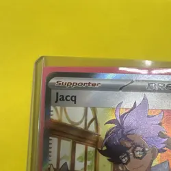 CARTE POKEMON JACQ 236/198 FULL ART EV01 ECARLATE ET VIOLET FR - Image 3
