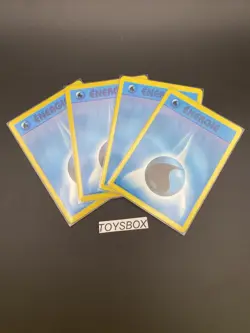 Carte Pokemon Lot De 4 Energie Eau 102/102 / Wizard Set De Base Ed2 / TBE FR - Image 1
