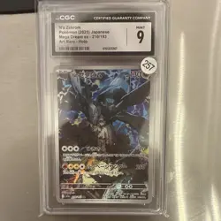 The Pokemon Company CGC 9 N's Zekrom 210/193 Mega Dream ex JP Holo Art Rare - Image 1