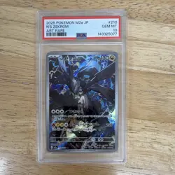 Pokemon N's Zekrom 210/193 M2a Mega Dream Ex Art Rare Holo JP 2025 PSA 10 - Image 4