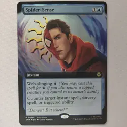Spider-Sense (Extended Art) 284 Buy-A-Box Promos Magic: The Gathering Foil LP - Image 2