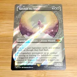 Gandalf the White, Showcase Art Surge Foil 0797, Lord of the Rings, Magic MTG NM - Image 1