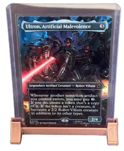 Ultron, Artificial Malevolence (Borderless) M 0344 - NM/M MTG Marvel Super Hero - Image 1