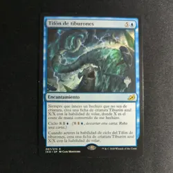 Shark Typhoon - Ikoria - Promo Pack - LP MTG Magic the Gathering - SPANISH - Image 1