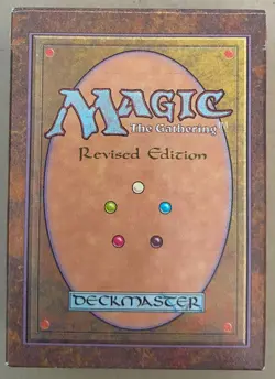 MTG MAGIC the GATHERING 1994 REVISED EDITION STARTER DECK 60 Cards/Box/Manual - Image 1